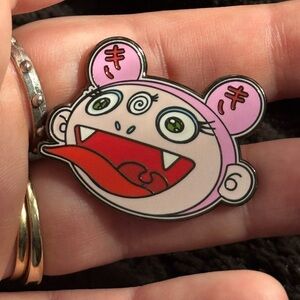 Takashi Murakami Kaikai Kiki Pin - Rare 2010’s